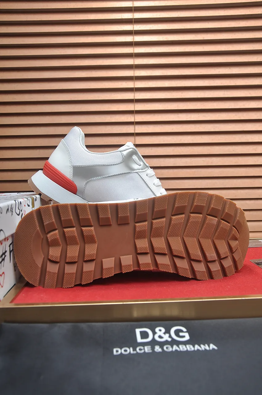 Men's shoes 💰440💶[D&G] High-end quality Product trademark: DG "Dolce & Gabbana*" low-top sneakers Product material: imported ^_^ cowhide upper, cotton silk lining, original outsole Regular size: 38-45 (customized in 45)